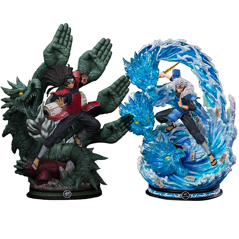 Naruto Shippuden Figures Anime Figurine Model GK Hashirama Tobirama