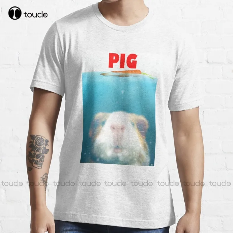 

Футболка женская с круглым вырезом, хлопок, морская свинка, морская свинка, забавная