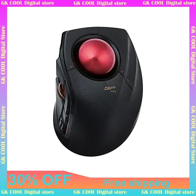 

Original M-XPT1MRBK Trackball Mouse Bluetooth Wireless Mouse Gaming Engineer Design Mouse for Windows Macos Trackball Mice