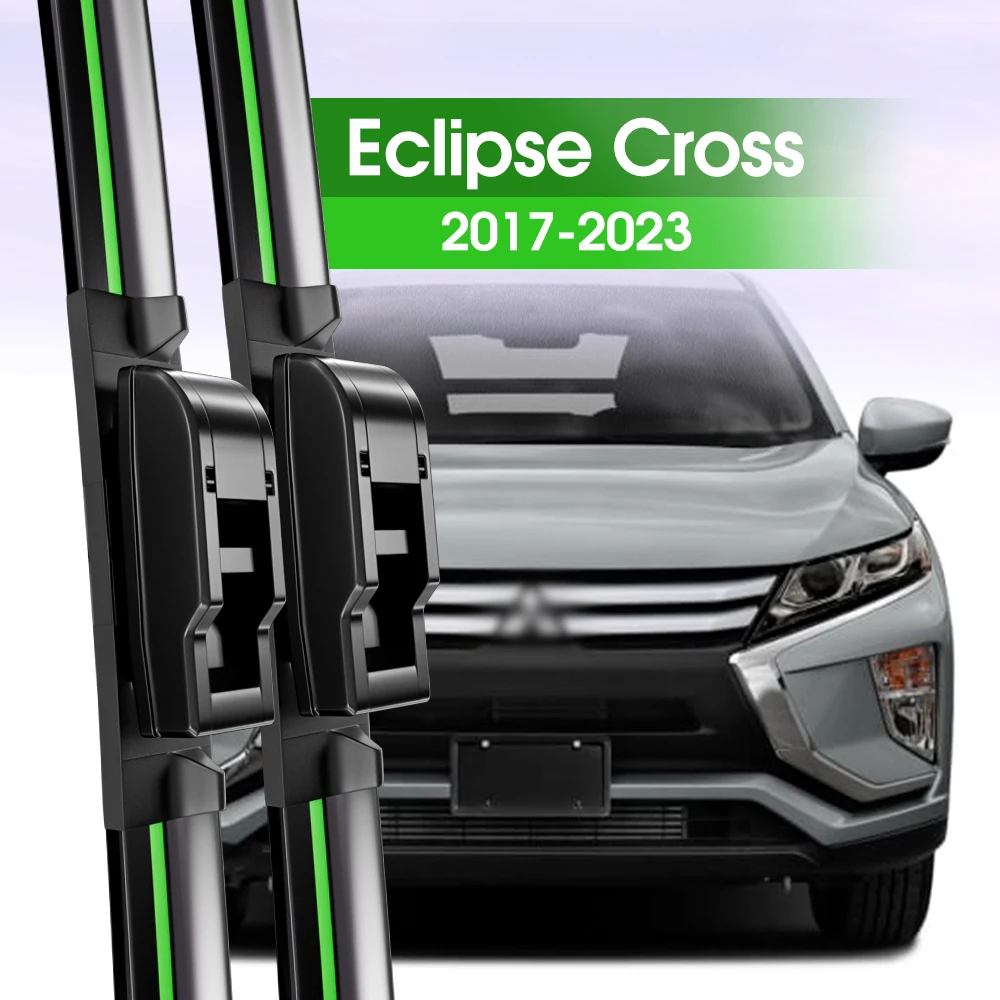 2pcs Front Windshield Wiper Blades For Mitsubishi Eclipse Cross 2017-2023  2018 2019 2020 2021 2022 Windscreen Window Accessories - AliExpress