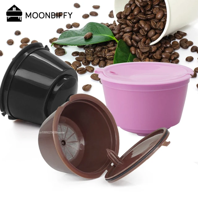 3 Capsules café rechargeable réutilisable compatible Nespresso Nescafé
