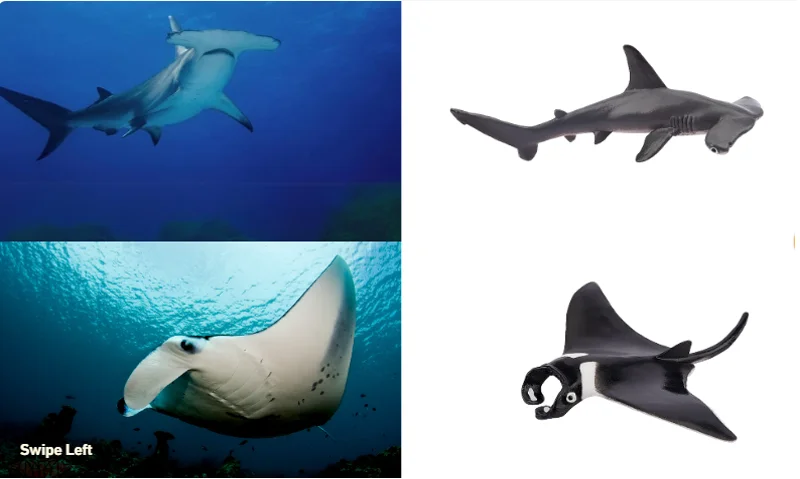 24Pcs Simulation Shark Ozean Tier Modell Spielzeug Mini Meeresschildkröte Figuren Puppen Action Figuren Spielzeug für Kinder Set Geschenk – Detail 9