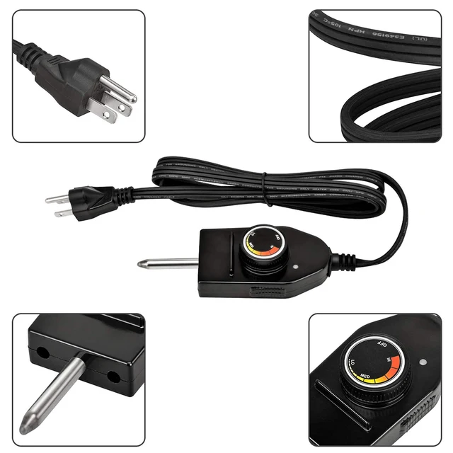 Fűtési Elem Cserealkatrésze A Masterbuilt 30 "-Es Elektromos Dohányos Grillhez, Digitális Vezérlő Dohányzó 1500 Watt - Image 4