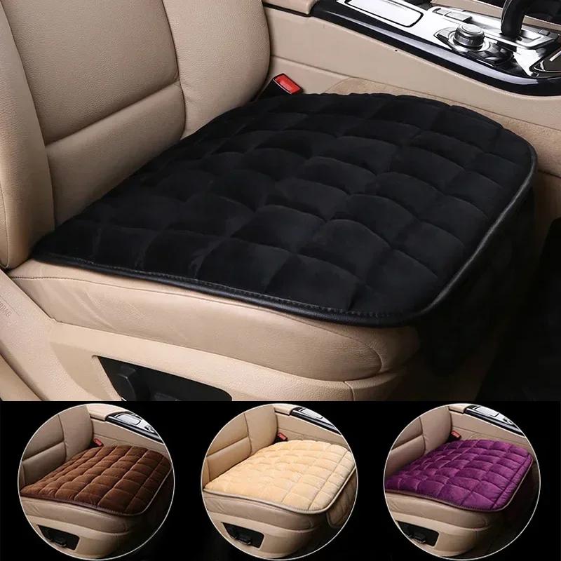 Universal Winter Warm Car Seat Cover Cushion Anti-slip Front Chair Seat Breathable Pad Car Seat Protector Seat Covers for Cars