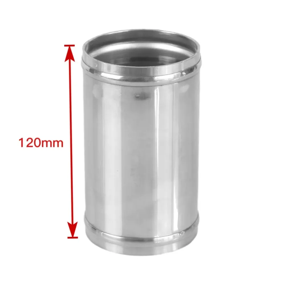 콜드 에어 인테이크 파이프 범용 120mm 길이 터보 엔진 연결 어댑터 조이너 51mm 57mm 63mm 70mm 76mm 합금 알루미늄 튜브