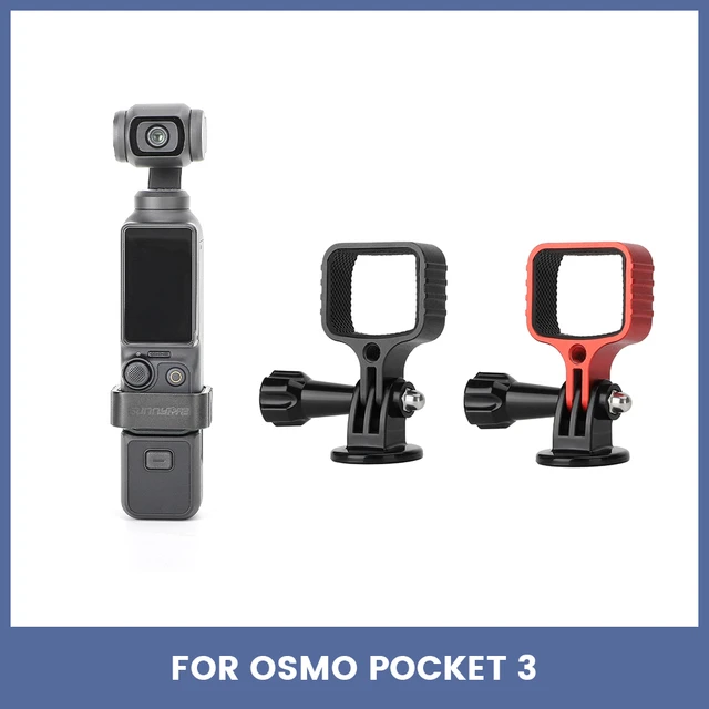 For Osmo Pocket 3 Metal Frame Expansion Adapter Head Pan Head Camera Fixed  Frame Bracket For DJI Pocket 3 Accessories - AliExpress