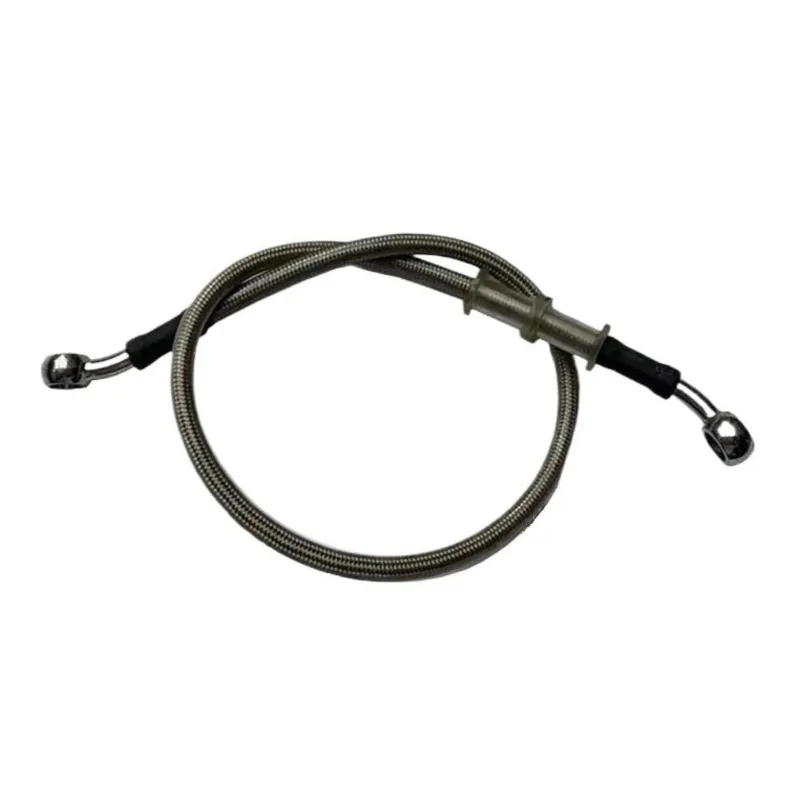 Motorcycle Dirt Bike Braided Steel Hydraulic Reinforce Brake line Clutch Oil Hose Tube 500 To 1500mm Universal Fit Racing brake pipe hose motorcycle brake hose