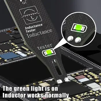 Tester per Bobine e Misuratore di Induttanza per Schede Madri con Rilevatore Rapido di Guasti per Riparazione di Circuiti di PC ed Elettrodomestici