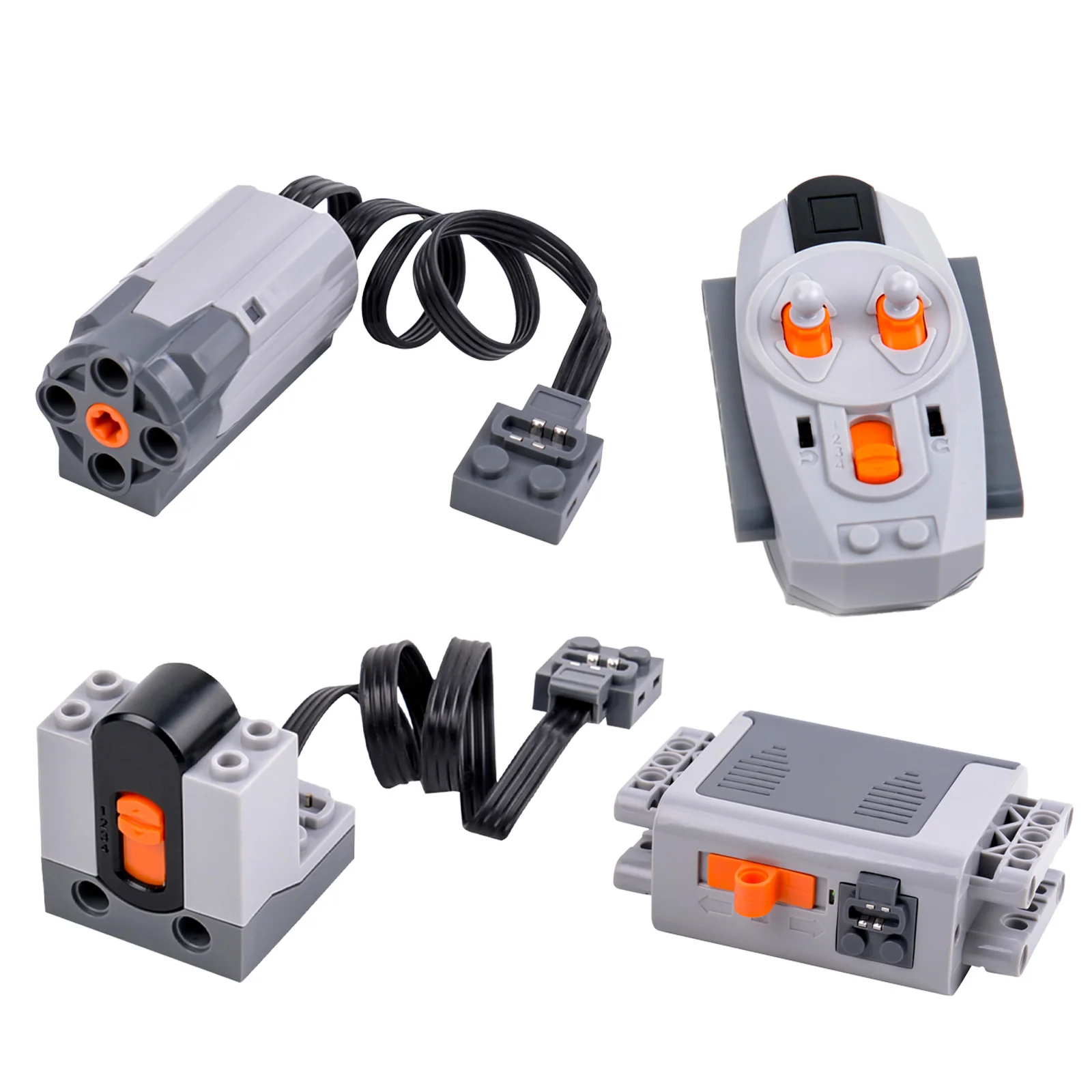 MOC High-Tech Power Function Parts M L XL Motor Battery Box