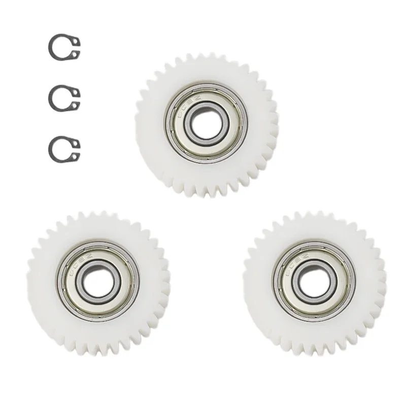 Bicycle Planetary Gears 3PCS 36 Teeths Bicycle Wheel Hub Motor Planetary Gears 38x8x12mm Nylon Bearing Electric Bike Accessories For Bafang Motor Ebike