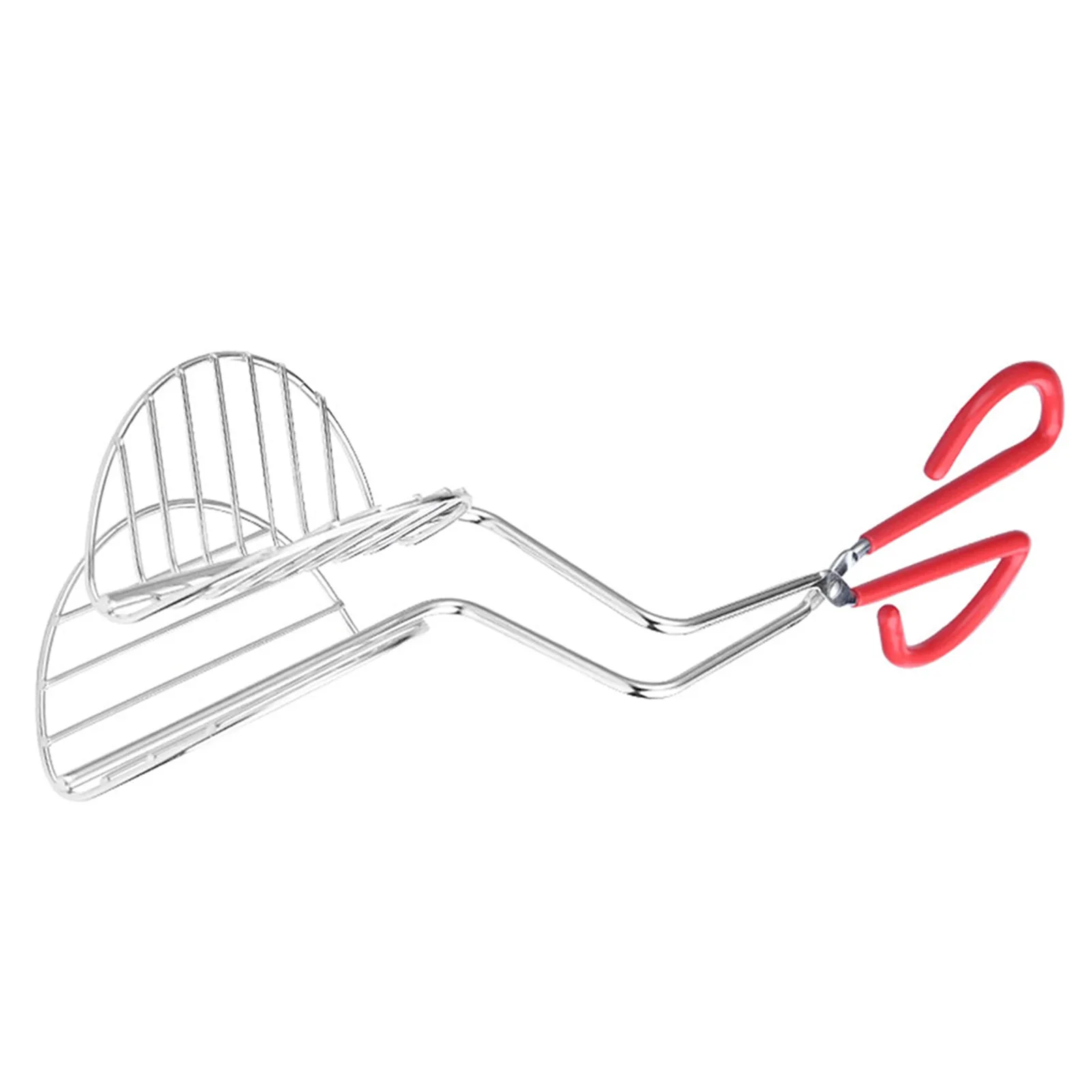 Stainless Steel Cooking Tongs Scissor-like Potato Chips Tacos Clip For Make Tortillas Fresh
