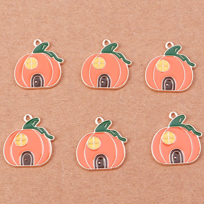 10 stücke Cartoon Halloween Bat Charms für Schmuck Machen Niedlichen Emaille Kuchen Charms Anhänger für DIY Ohrringe Halsketten Armbänder Geschenk – Detail 16