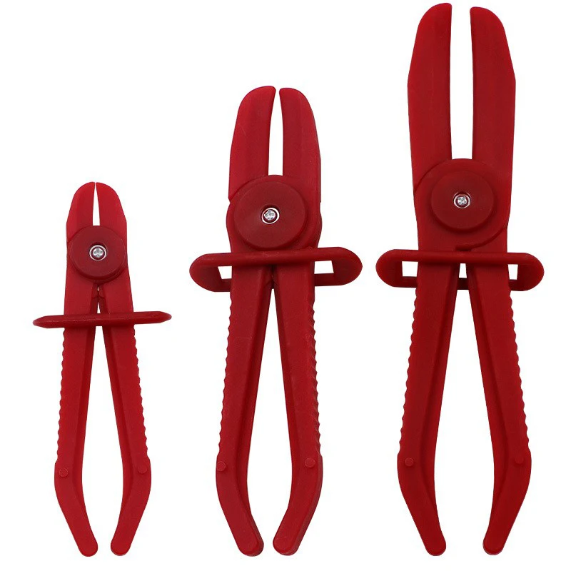 3PcsSetNylonHoseClampToolSetBrakeFuelWaterLineClampPlier