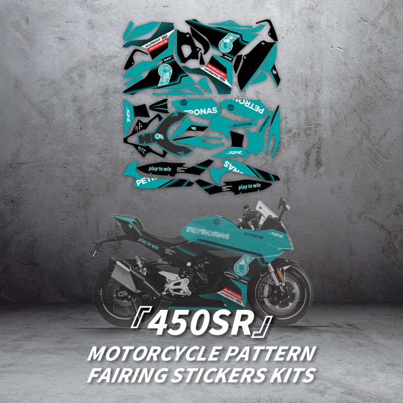 

Used For CFMOTO 450SR Pattern Printing Stickers Kits Motorcycle Accessories Protection And Decoration Various styles