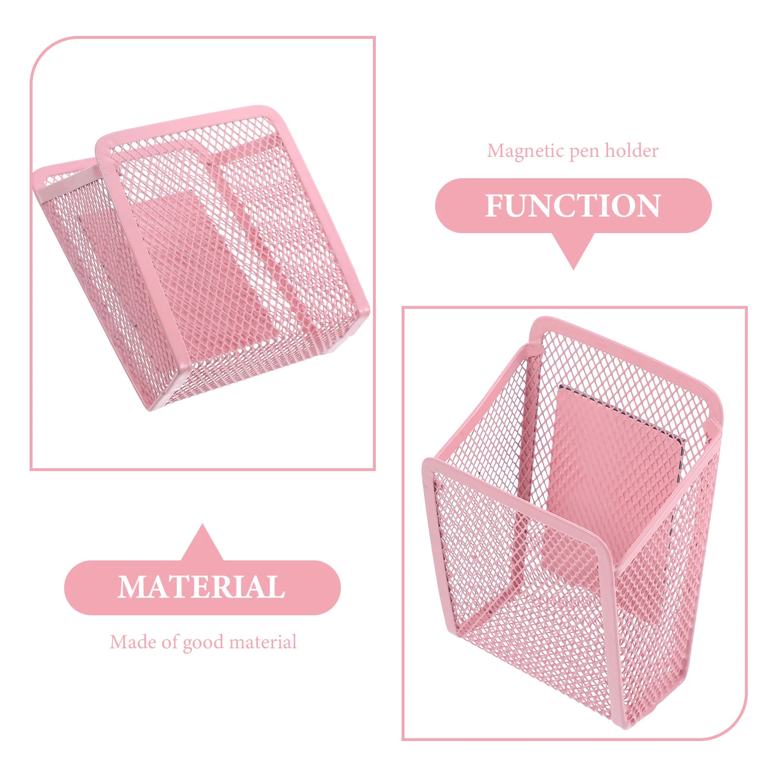 Magnetic Whiteboard Pen Holder Pencil for Storage Box Plastic Erase Marker Organizer Home Office Refrigerator Multifunctional pencil case pen holder desk organizer pen and brush holder