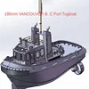 180mm RC Harbor Tugboat Printing Assembly Kit VANCOUVER Remote Control Model Ship Kit DIY Handmade Ship Model Toy Gift 4