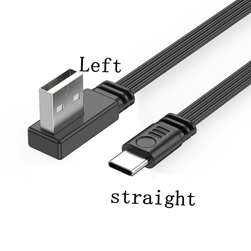 ตัวเลือกสินค้า สายชาร์จ USB Type-C ยืดหยุ่น 10-100 ซม. งอ 90 องศา ใช้งานได้หลากหลาย