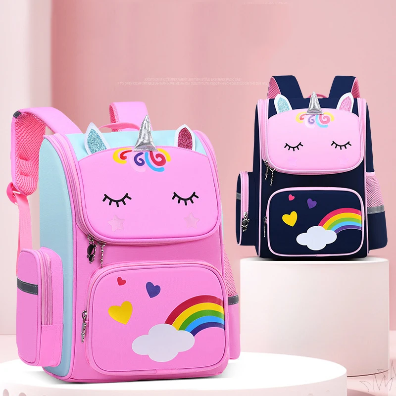 

Cute Girls School Bags Children Primary School Backpack Satchel Kids Book Bag Princess Schoolbag Mochila Infantil