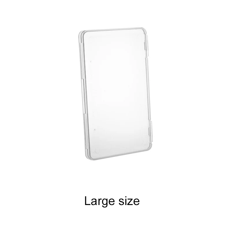 1~10PCS Transparent Face Masks Case Card Storage Box Dust-Proof Card Pack Business Finishing Box Battery Storage