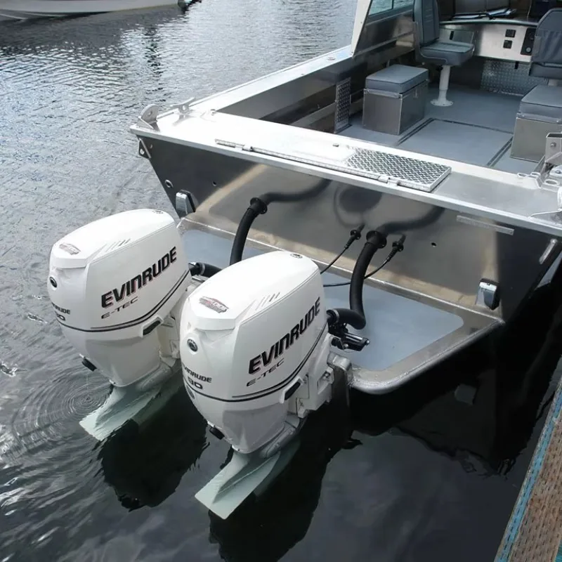 Barca da Pesca Personalizzata 2025 con Console Centrale e Tetto Rigido in Vendita - immagine 3