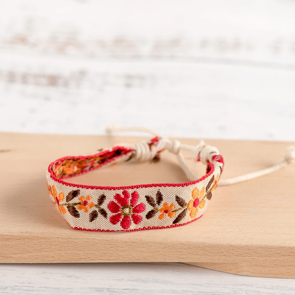 Bracelet Jewelry String Adjustable Handmade Macrame Rope Woven Bracelet For Women