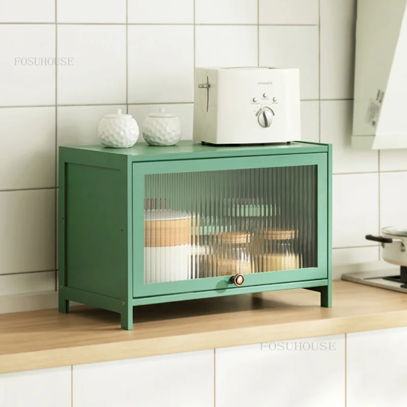 Nordic Canteen Multi-layer Kitchen Cabinets Dustproof Hotel Cafe Storage Locker Household Furniture Multifunctional Sideboard G 3