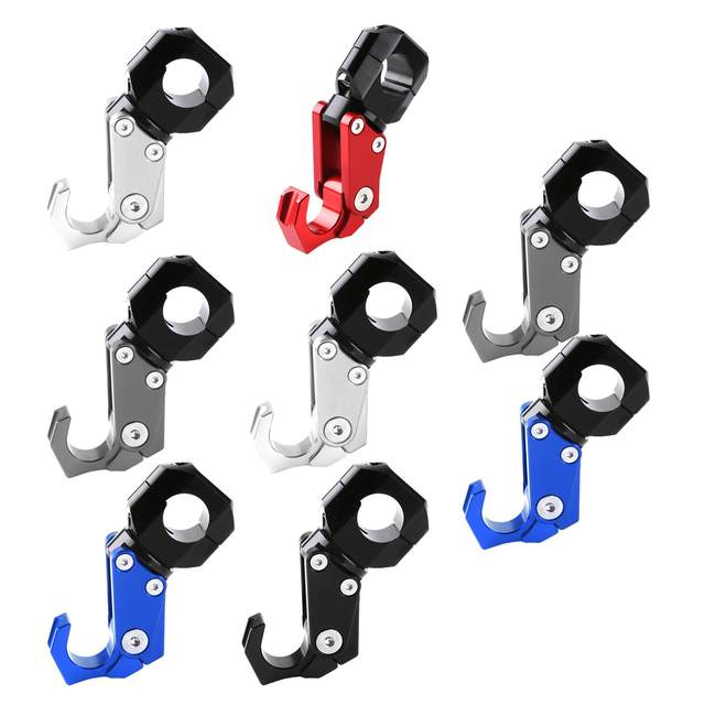 Metal Motorcycle Hook Holder Aluminum Alloy Luggage mount and storage Hanger Universal Spare Parts 22mm Moto Parts