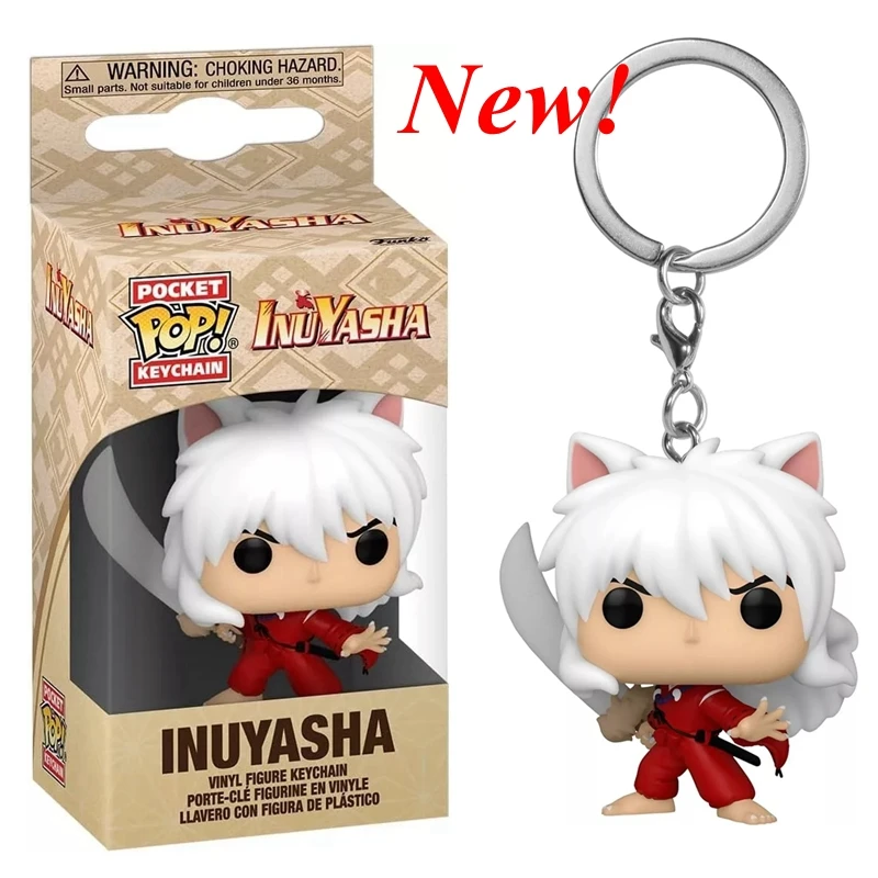 thumbnail image 1 of Llavero de bolsillo Funko nuevo 2024 INUYASHA Inuyasha Kagome figura de acción colección modelo POP juguetes para regalo de cumpleaños de Navidad, 1 of 4