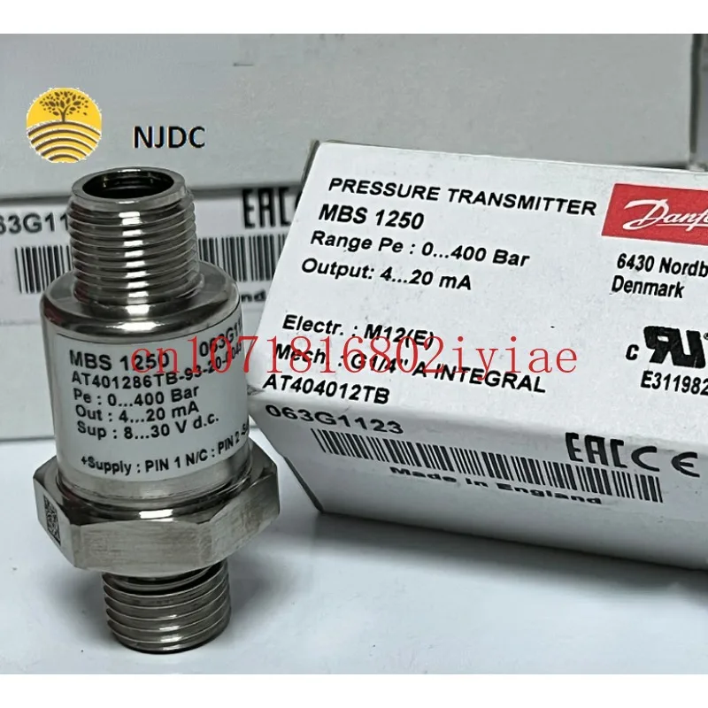 

For DANFOSS MBS1250 063G1496 063G1726 063G1435 063G1512 063G1293 063G1991 Pressure Transmitter 1 PIECE