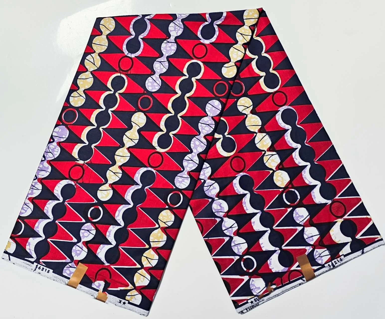 Afican Super holande Wax Fabric Sewing Material 100% Cotton Prints 6 Yards High Quality For Dress Sewing Material TT11GX