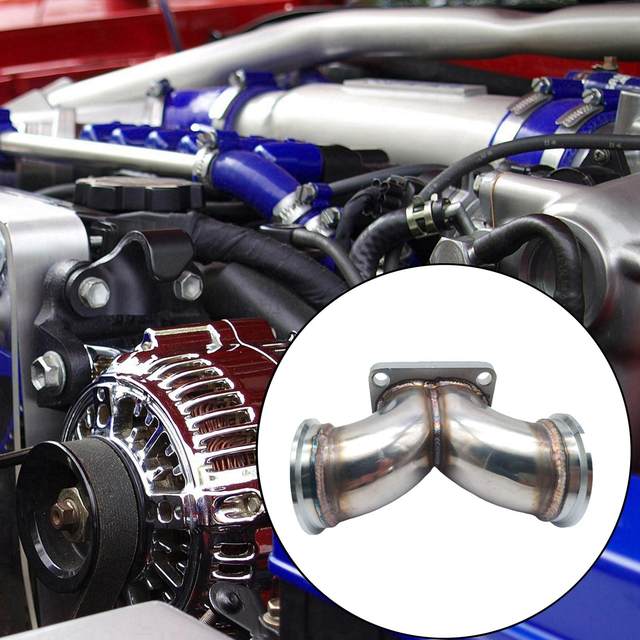 Y Elbow Adapter to Divided T4 Elbow Adapter Flange Part Accessory