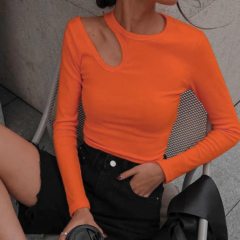 Women Summer Cute Slim Stretch Tee Tops