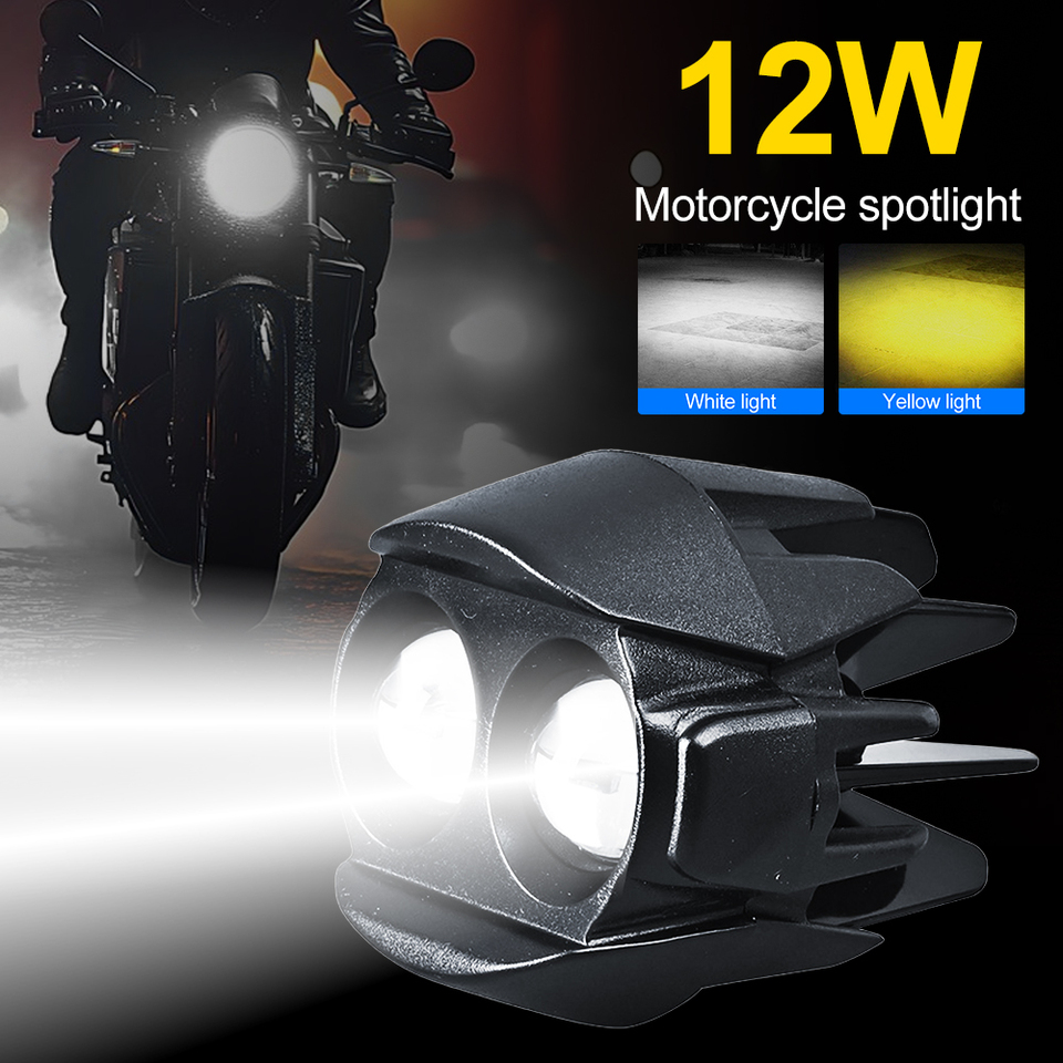 Motorcycle LED Fog Light Driving Light Auxiliary Spot Work Light for Truck Off Road Motorcycle Accessories Light External Light