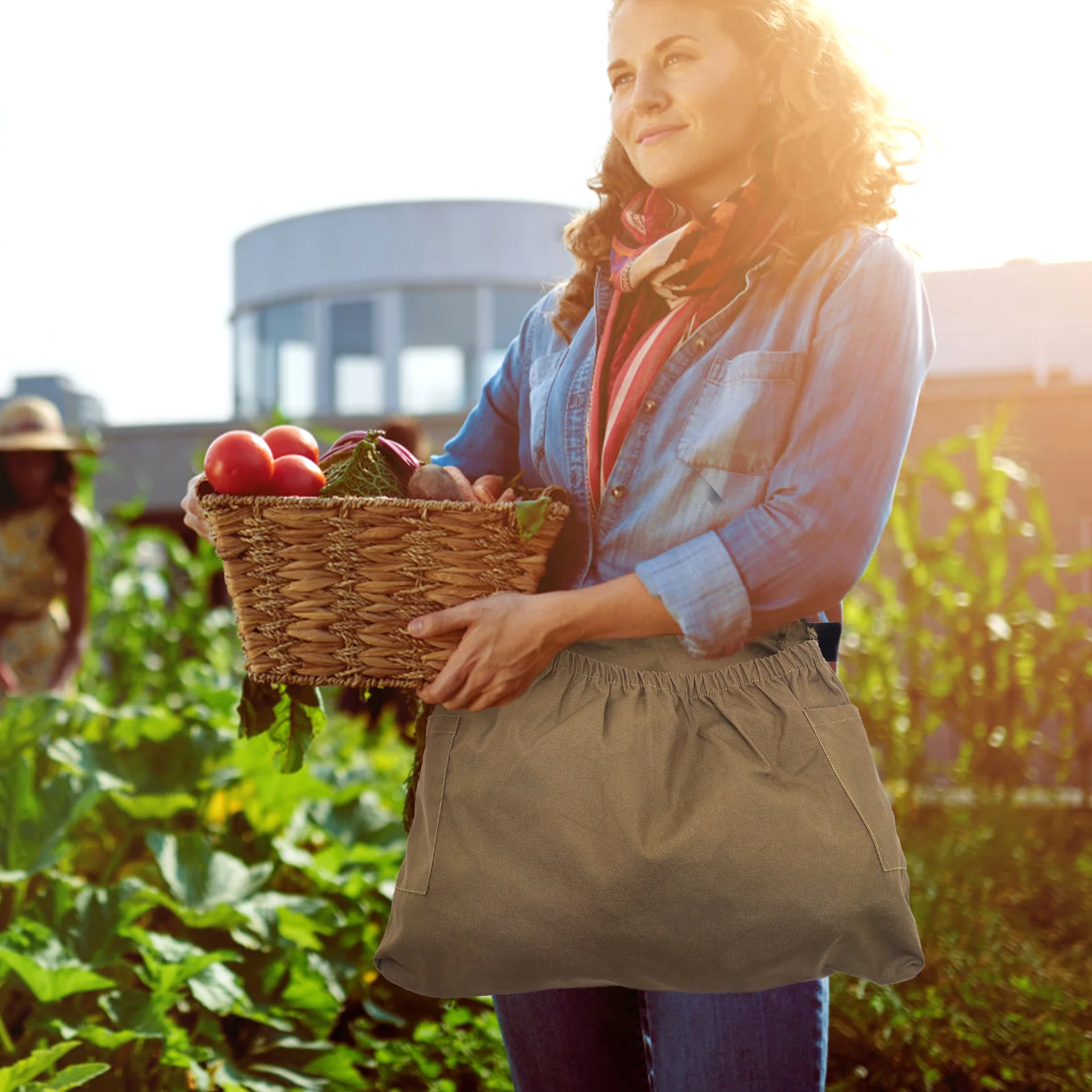 

Vegetables Garden Harvest Aprons Fruit Household Gardening Picking Bag Supplies