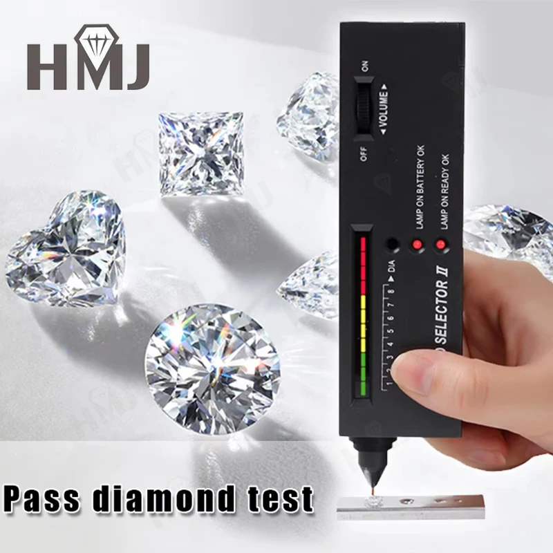 Pass Diamond Tester Ausgezeichneter Schliff Moissanit D Farbe Runde ovale Smaragdform Lose Moissanit Stein Weißer Moissanit mit GRA – Detail 7
