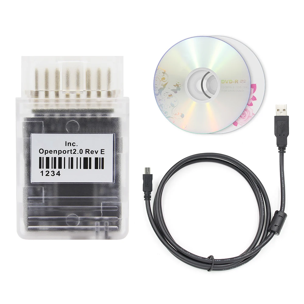 Herramienta de ajuste de chip Openport 2.0 Full Chip J2534 ECU FLASH, escáner de diagnóstico OBD2 para Toyota, Mercedes Benz, herramienta de diagnóstico automotriz.