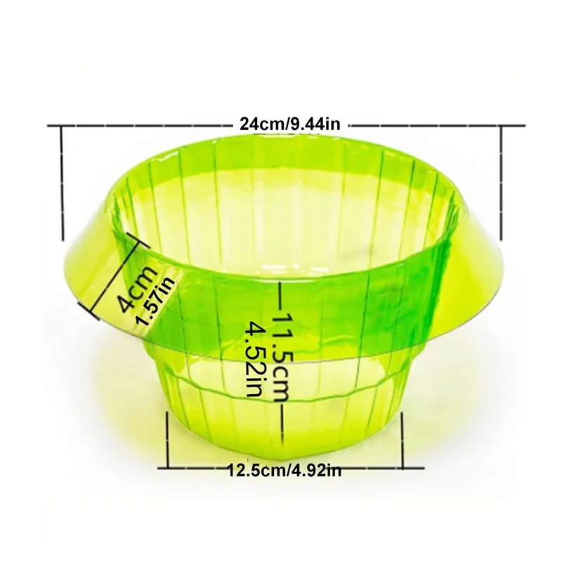 Plants Snail Protection Rings Vegetable Green Planter Flower Pot Pest Control Trapper Repel Snails Garden Protects Animal Tool 2
