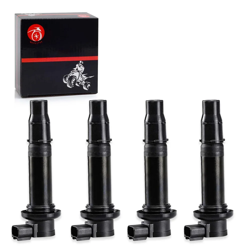 점화 코일 4 개 Yamaha YZF-R6 R6 2003 2004 2005 YZF R6S 2006 2007 2008 2009 5SL-82310-20-00 5SL-82310-00-00