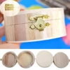 Jewelry Storage Box Wood Plain Candy Case Ring Organizer Crafts Case Exquisite Simple Soap Packaging Wooden Boxes High Quality 1