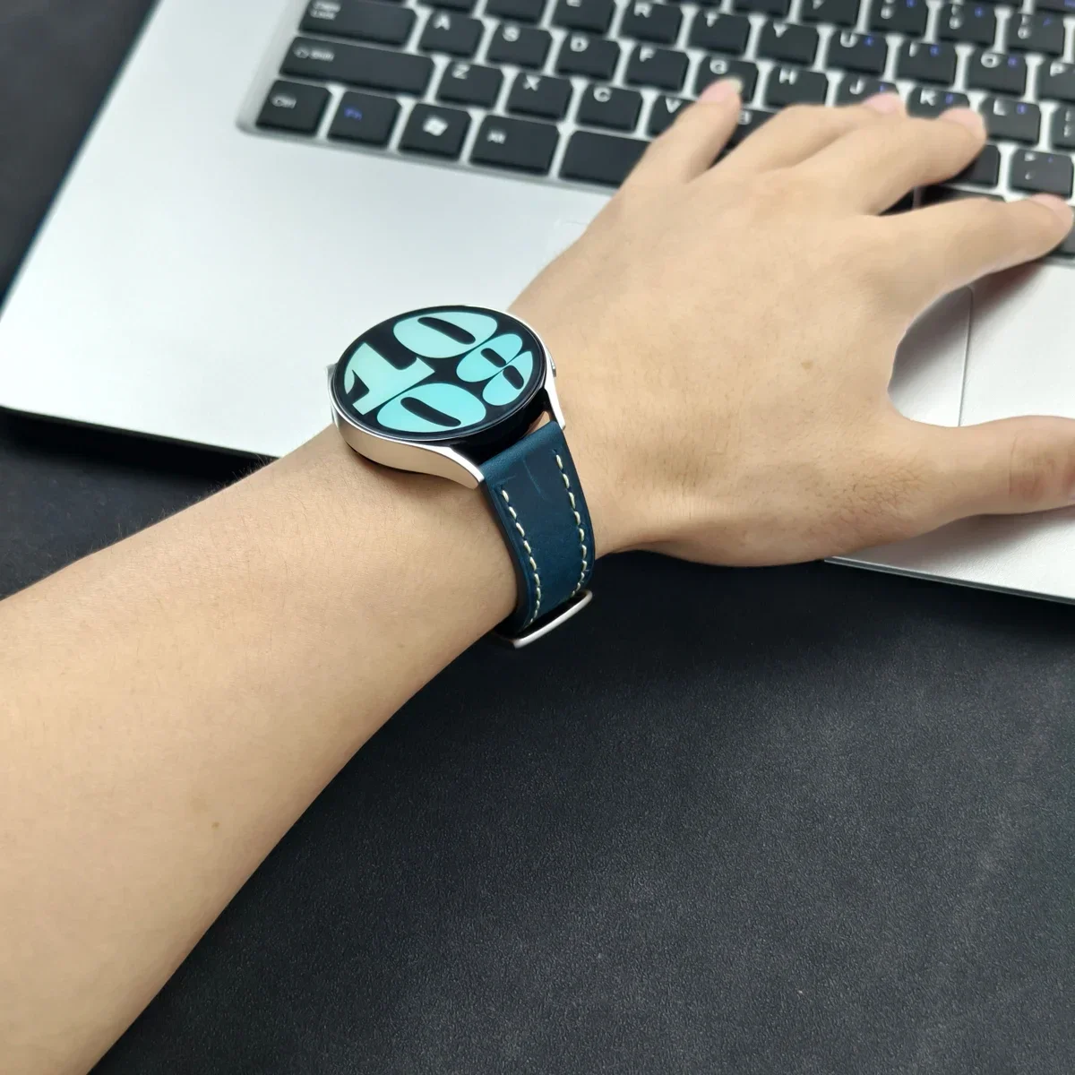 Premium Leather Quick Release Wristband Strap