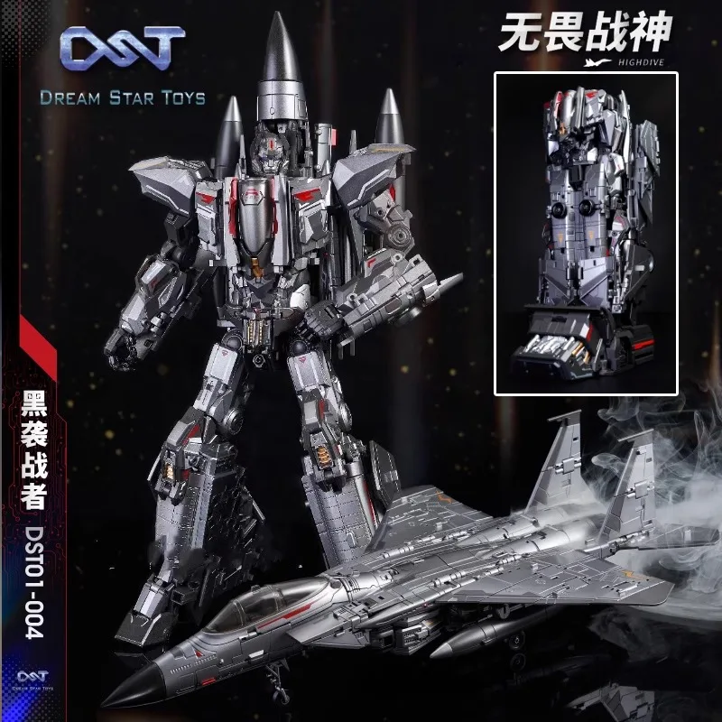 

Игрушки Dream Star, трансформер Superion DST004 Black Raider F15 Истребитель, игрушка-трансформер