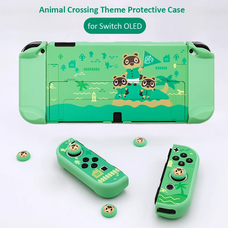 Animal Crossing Bolsa de Armazenamento para Nintendo Switch Oled Capa Protetora Escudo Case Transporte para Interruptor Oled Acessórios do Jogo 2023 - Image 6