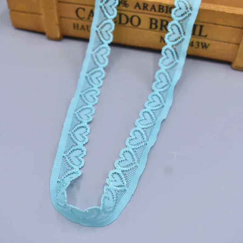 Stretch Elastic Lace Ribbon Elastic Lace Trim DIY Crafts African Fabric For Sewing Clothes Underwear Handicraft Accessories lace ribbon lace garment accessories lace sewing supplies lace accessories lace sewing accessories clothing craft accessories