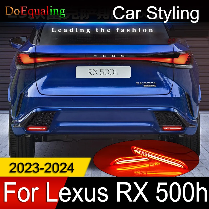 変更されたリアバンパーブレーキ,専用LEDテールライト,Lexus rx