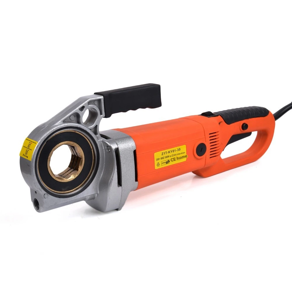 VEVOR 2300W Electric Pipe Threader Handheld Household Galvanized Iron Pipe Sleeve Machine Industrial Threading Tools with 6 Dies