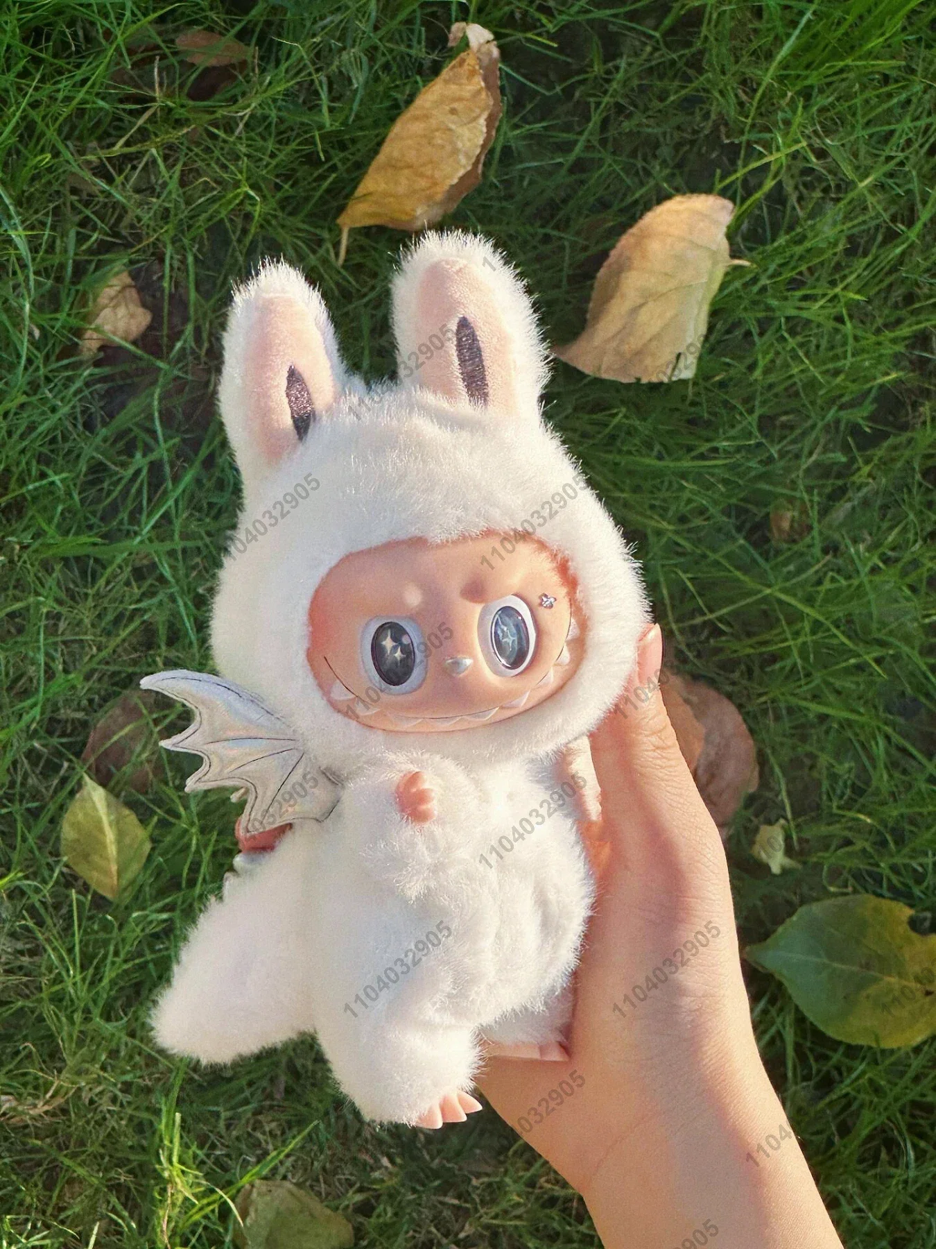 Labubu Kawai Figurine Bag Charm Bag Pendant The Have a Seat Secret Edition Box Toy Vinyl Plush Doll