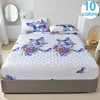 Eco-Friendly Butterfly Print Quilted Bed Mattress Cover Fitted Sheet - Cozy, Whimsical Touch for Your Bedroom Retreat 1