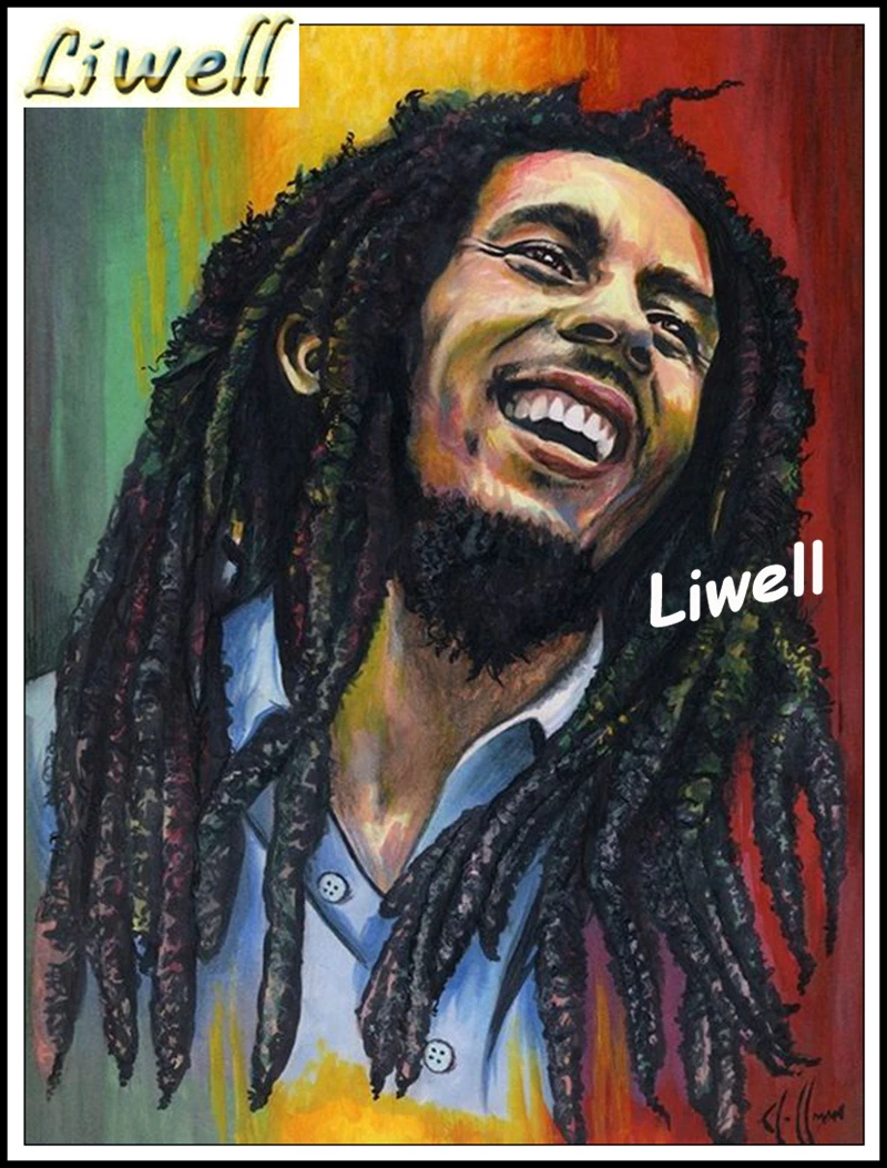 クラシックreggaeミュージックハワイアンシンメトリー5dフルスクエア