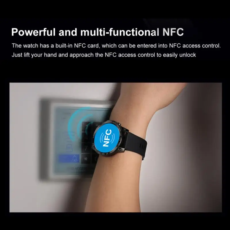 DM50 NFC Ʈ ġ  AMOLED  ȭ ɹڼ Smartwatch IP68  400Mah ͸ 1.43 ġ 2023 ο
