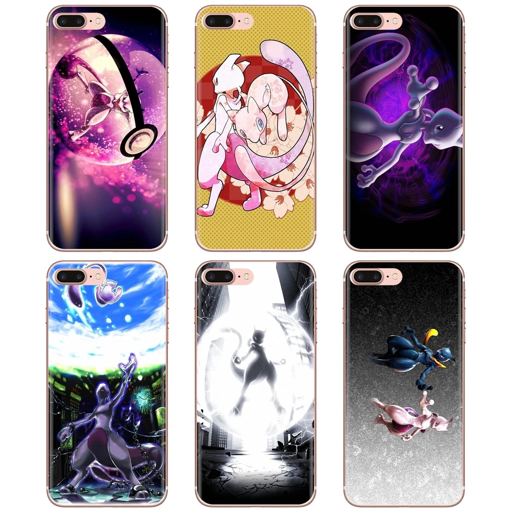 Pokemon Go Games Mewtwo For Samsung Galaxy Note 3 4 5 8 9 S3 S4 S5 Mini S6 S7 Edge S8 S9 S10 Plus Mobile Phone Cover Aliexpress